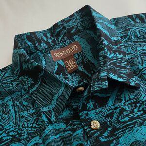 Cooke Street Hawaiian Shirt Men's XXL / 2XL Short Sleeve Button Up